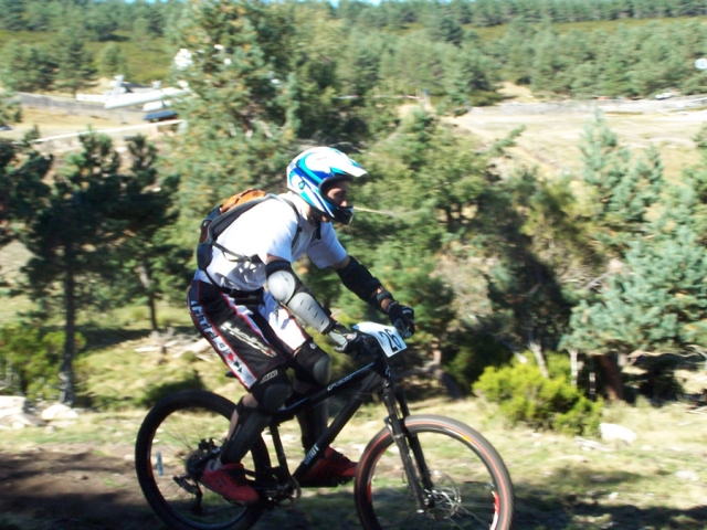 en la bici